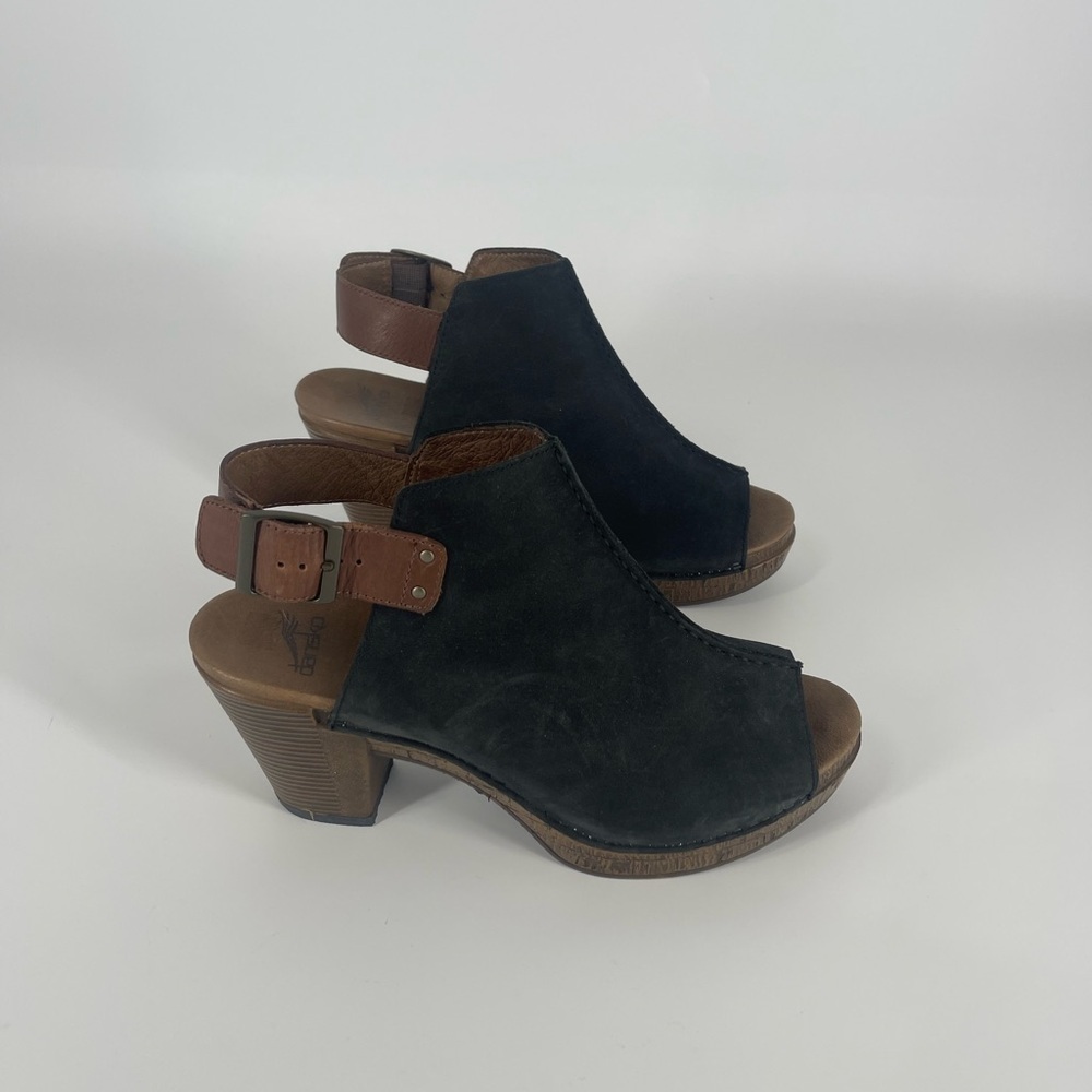 Dansko Black Heels (SB10#25) - Picture 2 of 11